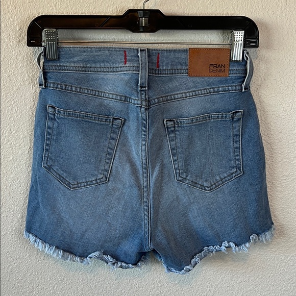 Fran Denim Ruby Denim Short Medium Wash Size 24 - Picture 2 of 6